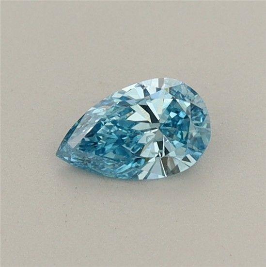 0.25 CT Fancy Vivid Blue PEAR