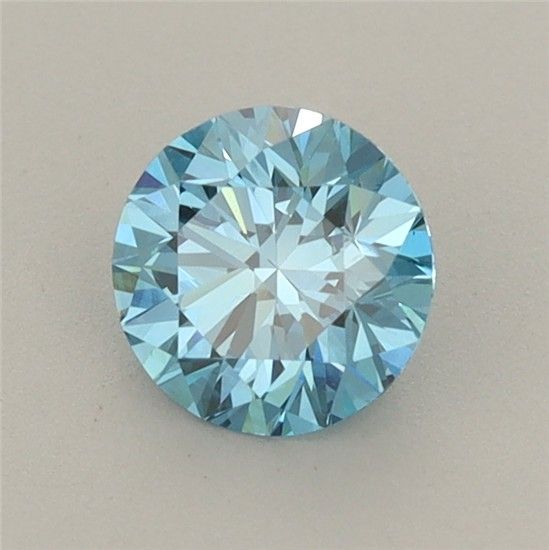 0.75 CT Fancy Vivid Blue ROUND
