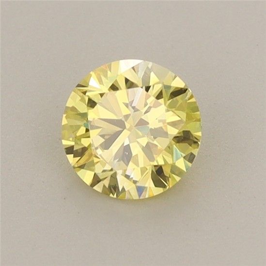 0.5 CT Fancy Vivid Yellow ROUND