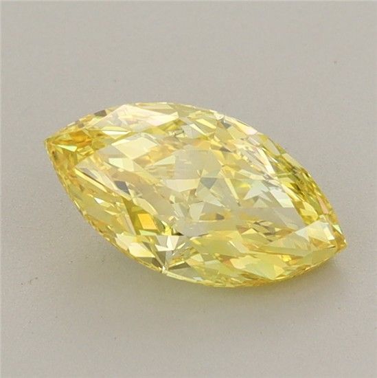 1.04 CT Fancy Vivid Yellow MARQUISE