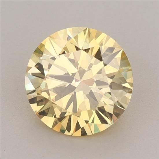 1.02 CT Fancy Intense Yellow ROUND