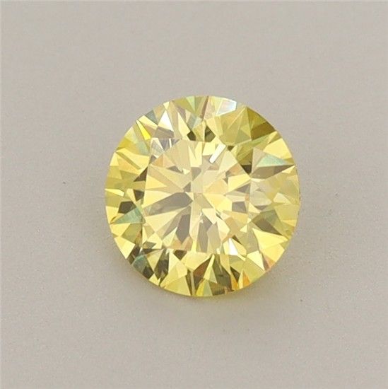 0.55 CT Fancy Vivid Yellow ROUND