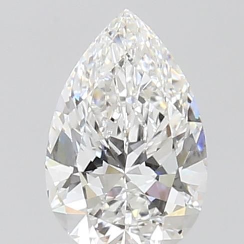 0.81 ct lab-grown Pear Diamond