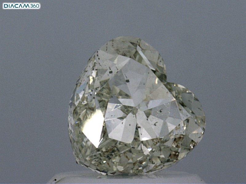 Diament 1.01 ct Fancy Light Grayish Greenish Yellow/SI1