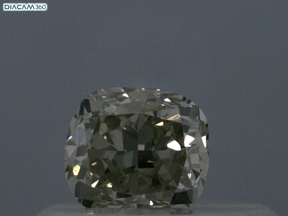 Diament 0.3 ct Fancy Light Brownish Greenish Yellow/SI1