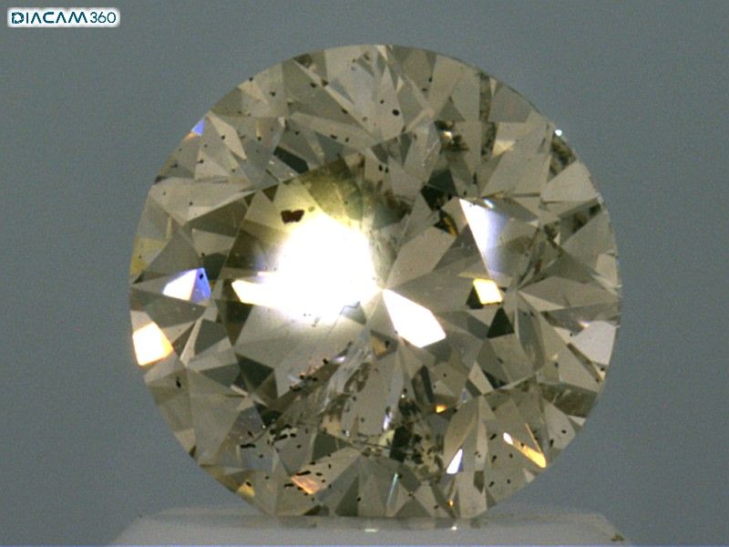 Diament 1.0 ct Very Light Brown/I1