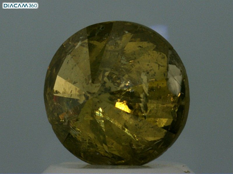 Diament 1.29 ct Fancy Deep Brownish Yellow/I2