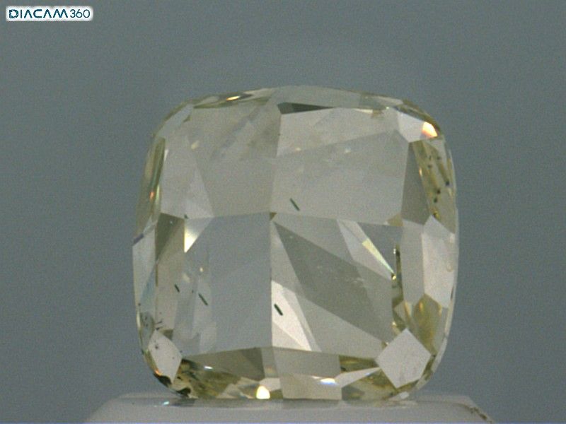 Diament 0.91 ct Fancy Light Grayish Greenish Yellow/SI2
