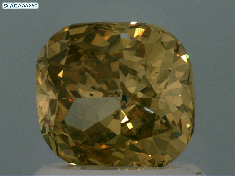 Diament 1.02 ct Fancy Deep Brownish Yellow/I1