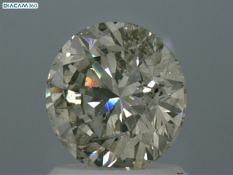 Diament 1.4 ct Fancy Light Gray/SI1