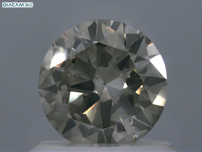 Diament 0.72 ct Fancy Light Grayish Brown/I1