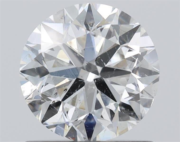 Diamant Rond 1.02 ct - Couleur G - Pureté SI2