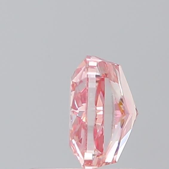 0.73 CT Fancy Vivid Pink CUSHION BRILLIANT