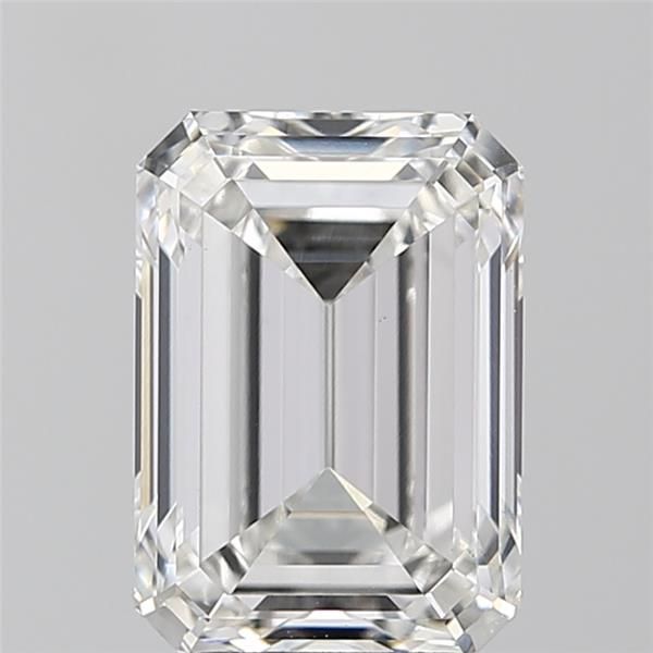 3.83 ct. emerald Lab Grown Diamond front image