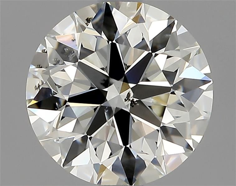 Diamant Rond 1.50 ct - Couleur J - Pureté SI2