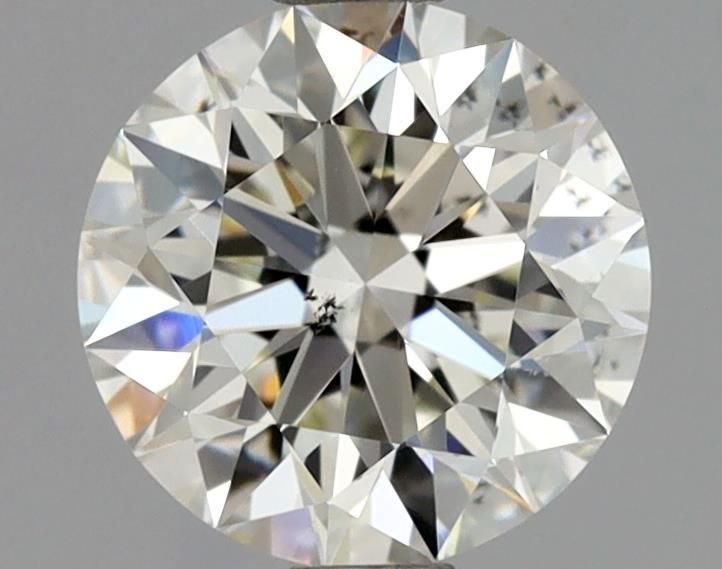 Diamant Rond 0.90 ct - Couleur J - Pureté SI1