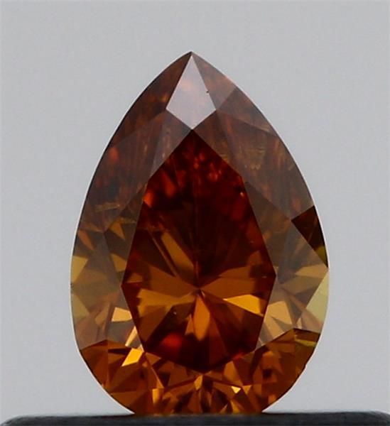 Diament 0.31 ct Fancy Deep Brownish Yellowish Orange/SI2