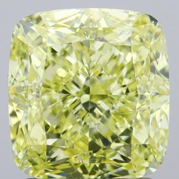 Diament 2.06 ct Fancy Yellow/VS2
