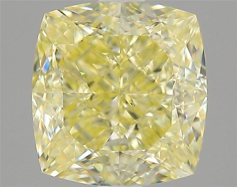 Diament 2.14 ct Fancy Light Yellow/VS2