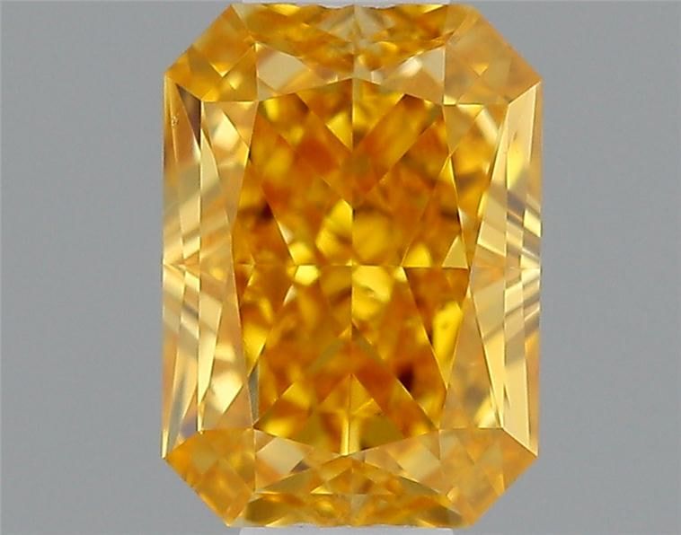 Diament 0.37 ct Fancy Vivid Orange Yellow/VS2