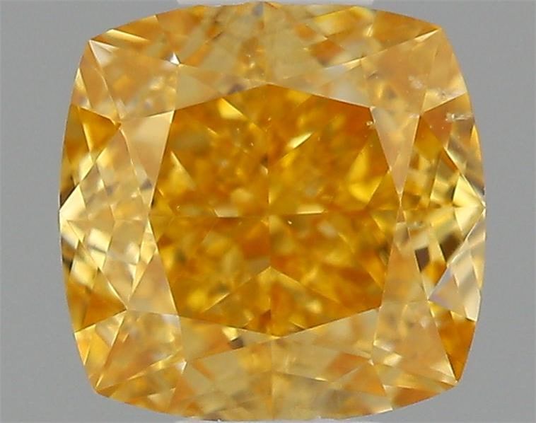 Diament 0.37 ct Fancy Intense Orange Yellow/SI1