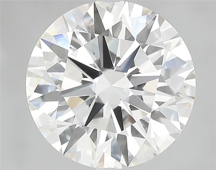 Diamant Rond 5.06 ct - Couleur G - Pureté VS2