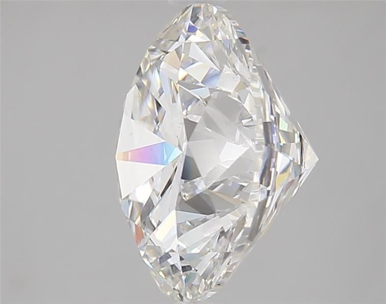 Diamant Rond 6.02 ct - Couleur G - Pureté VS2