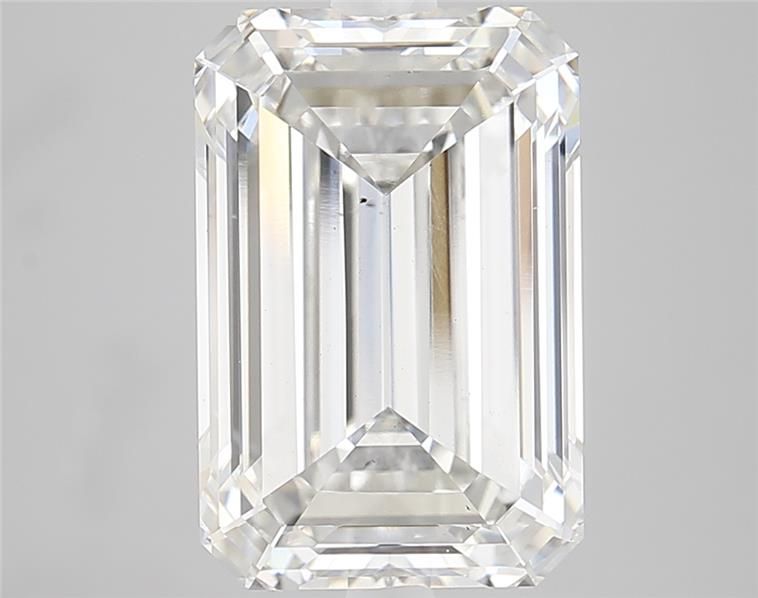 Diamant Émeraude 7.01 ct - Couleur H - Pureté VS2