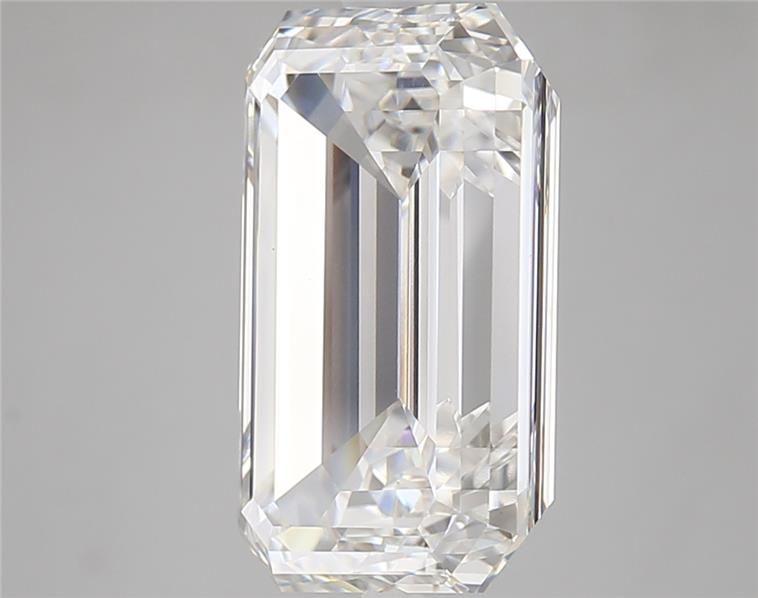 Diamant Émeraude 7.67 ct - Couleur H - Pureté VS1