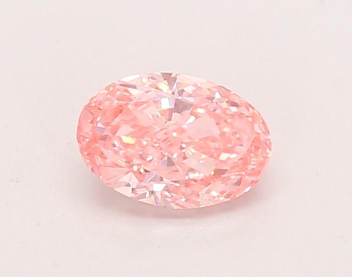 0.55 CT Fancy Vivid Pink OVAL