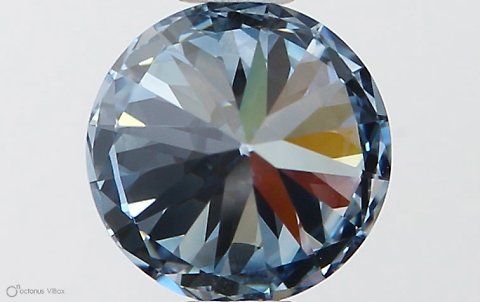 0.75 ct. round Lab Grown Diamond front image