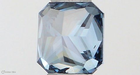 0.32 CT Fancy Vivid Blue RADIANT