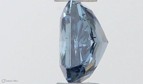 0.33 CT Fancy Intense Blue RADIANT