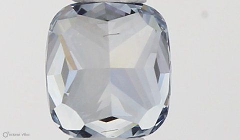 0.33 CT Fancy Intense Blue CUSHION MODIFIED