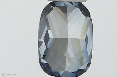 0.33 CT Fancy Deep Blue CUSHION MODIFIED
