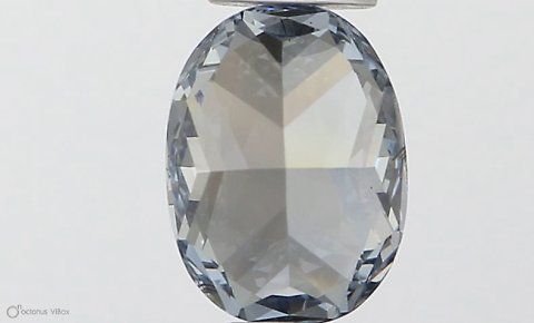 0.50 ct. oval Lab Grown Diamond front image