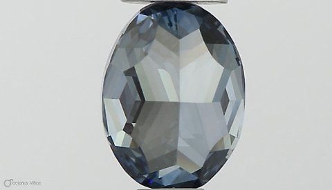 0.50 ct. oval Lab Grown Diamond front image