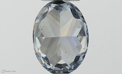0.50 ct. oval Lab Grown Diamond front image