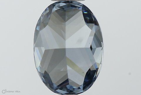 1.66 ct. oval Lab Grown Diamond front image