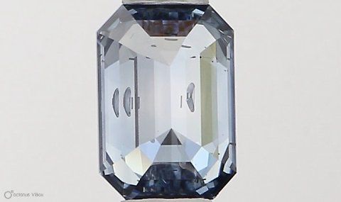 0.34 CT Fancy Intense Blue EMERALD
