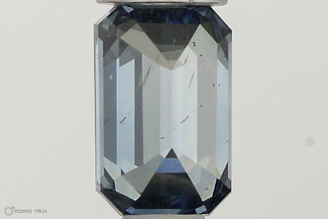 0.3 CT Fancy Intense Blue EMERALD