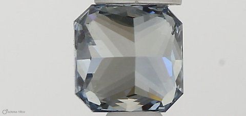 0.32 CT Fancy Intense Blue SQUARE RADIANT