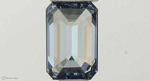 0.3 CT Fancy Intense Blue EMERALD