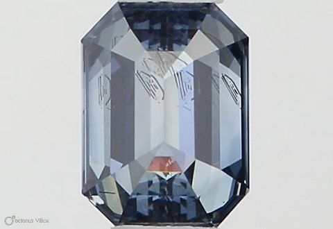 0.3 CT Fancy Vivid Blue EMERALD