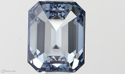 0.72 ct. emerald Lab Grown Diamond front image