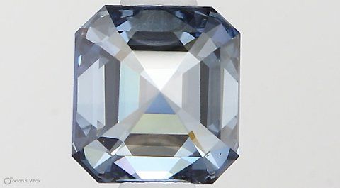 0.76 ct. emerald Lab Grown Diamond front image