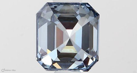 0.71 ct. emerald Lab Grown Diamond front image