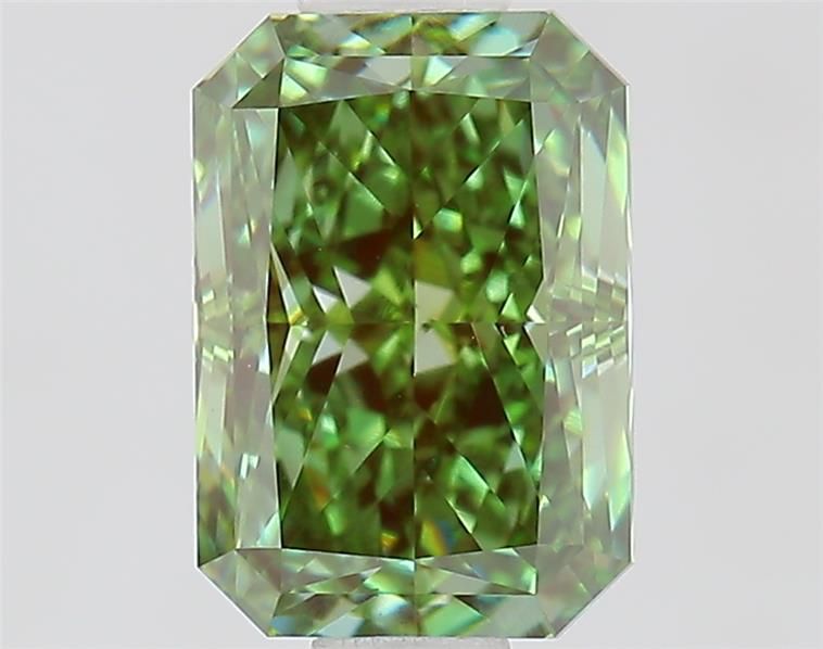 1.04 CT Fancy Vivid Green RADIANT
