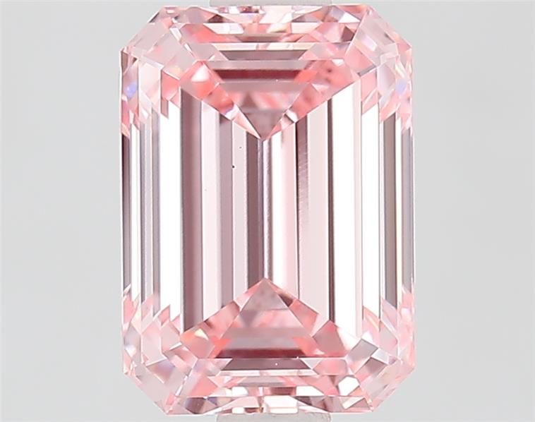 1.56 CT Fancy Intense Pink EMERALD