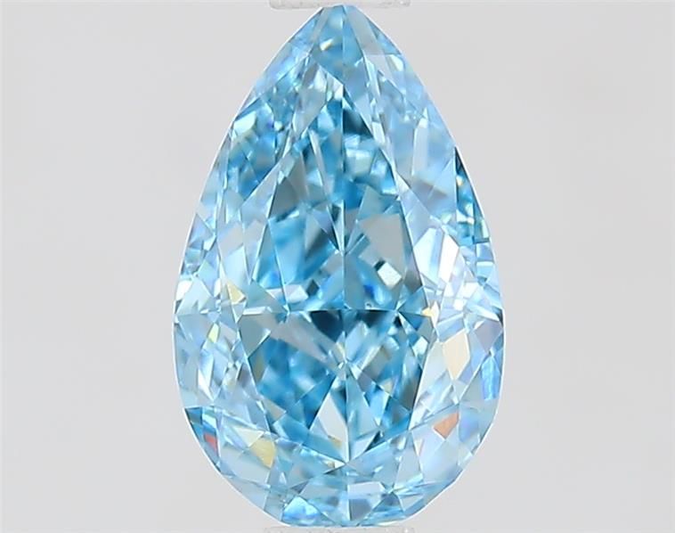 1.02 CT Fancy Vivid Blue PEAR